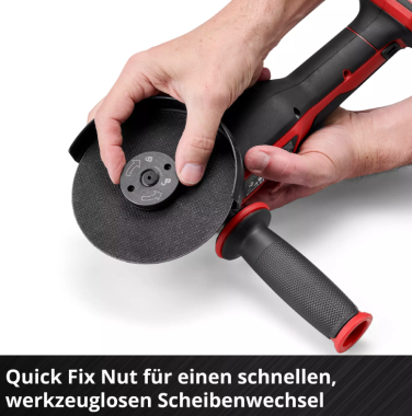 Einhell PROFESSIONAL Akku-Winkelschleifer AXXIO 18/125 Q, 4431151